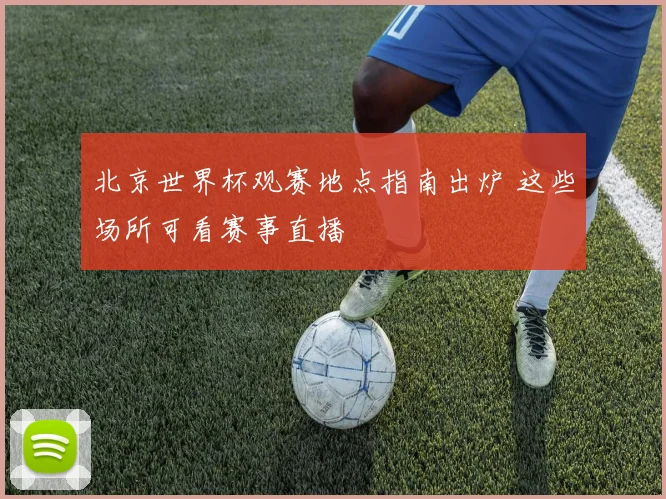 北京世界杯观赛地点指南出炉 这些场所可看赛事直播